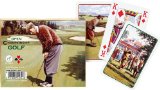 Gibsons Games Piatnik Playing Cards - Open Championship Golf double deck