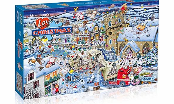 I Love Christmas Jigsaw Puzzle (1000 Pieces)