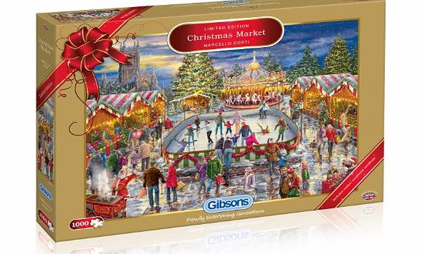 Limited Edition 2014 Christmas Market Jigsaw Puzzle (1000 Pieces)