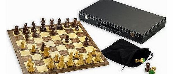 Wooden Chess set with 3.5`` King