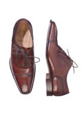 Gieves and Hawkes Brown Punched Oxford Brogue