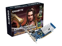 Gigabyte GV NX72G512E1 - graphics adapter - GF 7200 GS TurboCache - 128 MB