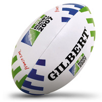 Gilbert Sponge Rugby World Cup 2007 Ball.
