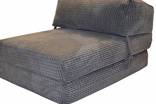 Gilda JAZZ CHAIRBED - CHARCOAL DA VINCI Deluxe Single Chair Bed futon