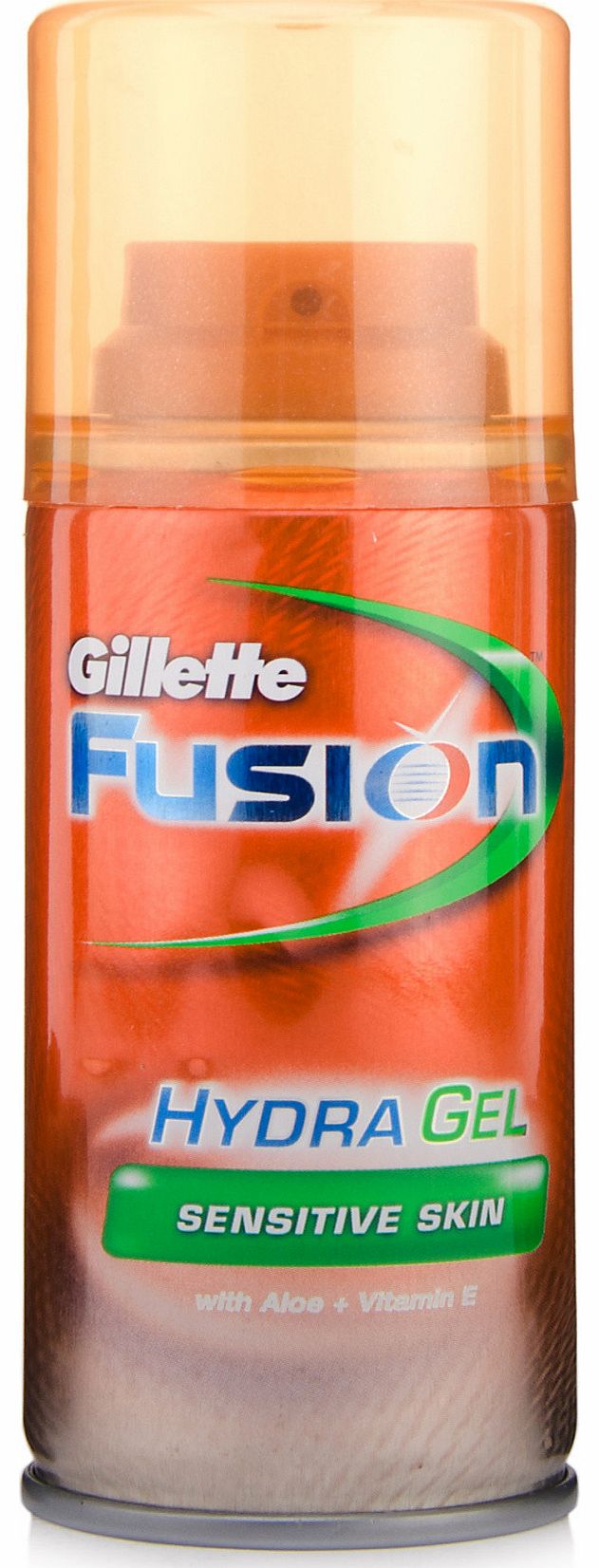 Gillette Fusion Hydra Gel Sensitive Skin Travel