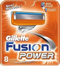 Gillette, 2041[^]10055101 Fusion Power Razor Blades 8 Pack 10055101