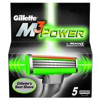 M3 Gillette M3 Power Blades (pack of 5)
