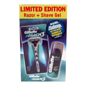 MACH 3 Razor - Limited Edition with Shave Gel - size: Single