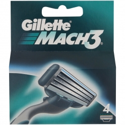 Gillette MACH3 BLADES (4 BLADES)
