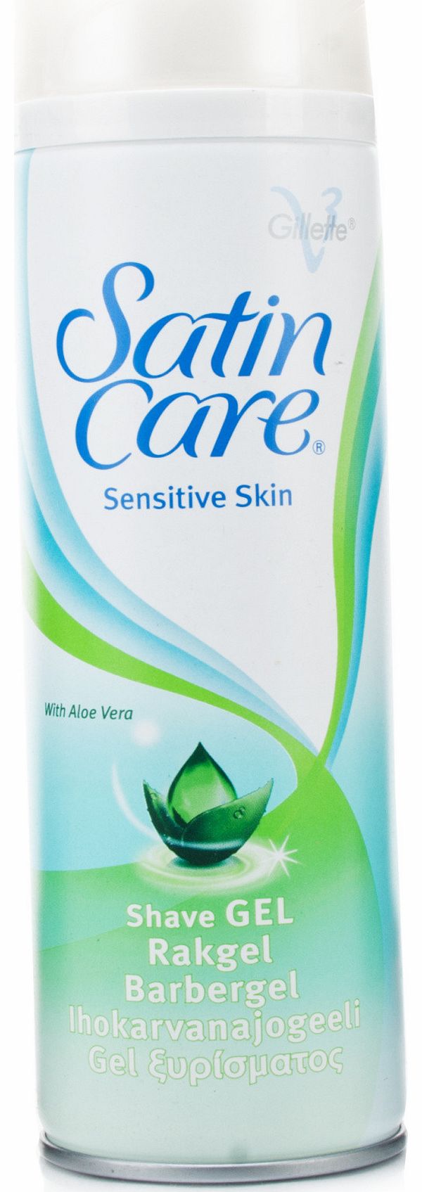 Gillette Satin Care Sensitive Skin Shave Gel