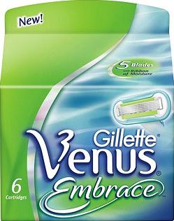 Gillette Venus, 2041[^]10084169 Embrace 6 Razor Blade Refills