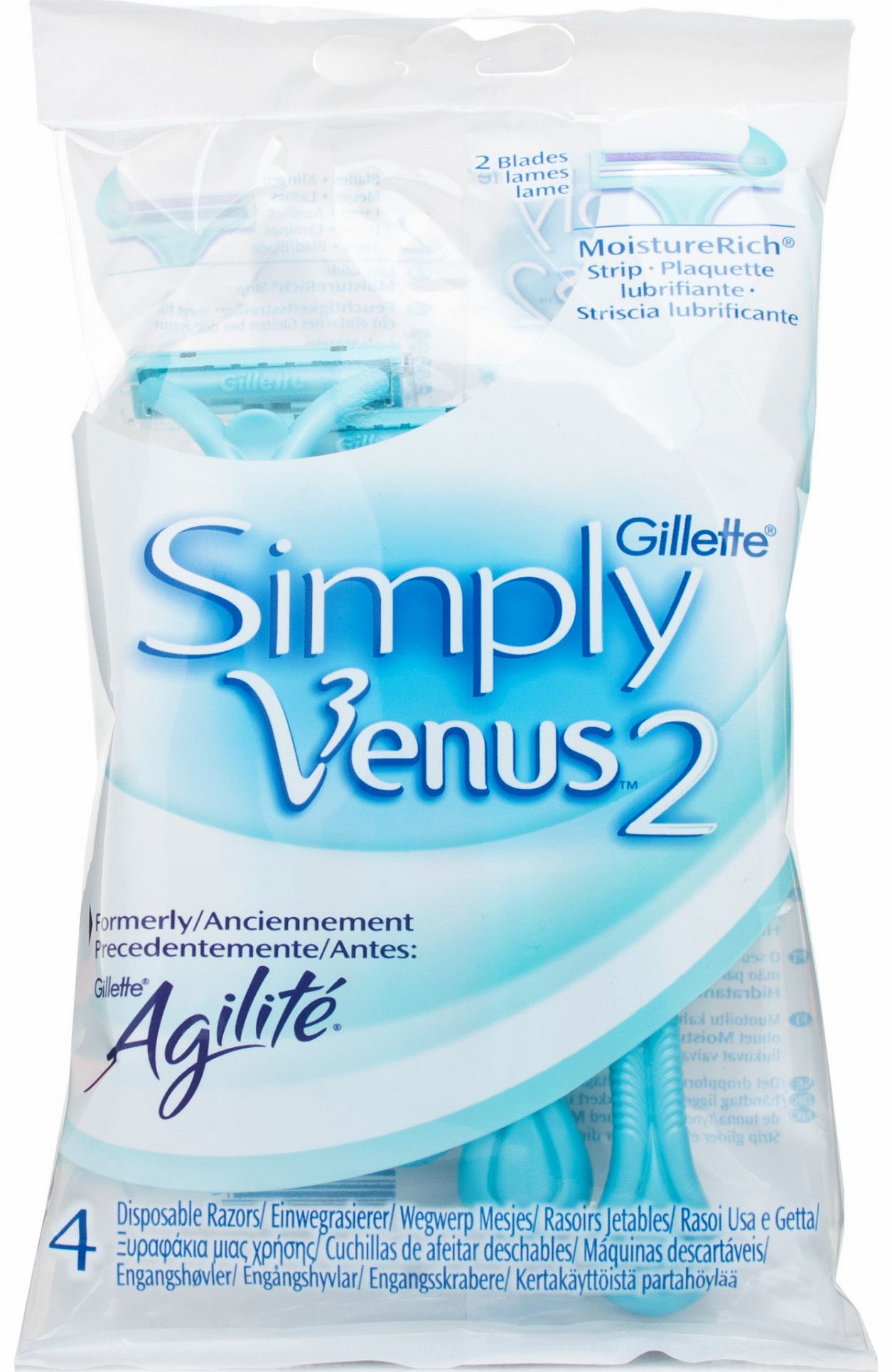 Gillette Venus Simply 2 Disposable Razors
