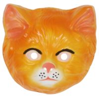 Ginger Cat Face Mask