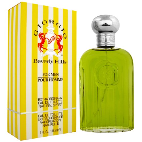 Giorgio Yellow For Men Perfume For Men by Giorgio Beverly Hills EDT Spray 118ml