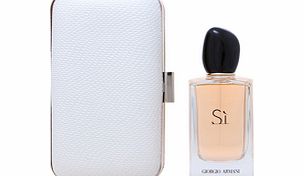 Giorgio Armani Si Eau de Parfum 100ml and Clutch