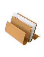 Giorgio Fedon 1919 Yellow Eco-leather Desk Letter Holder