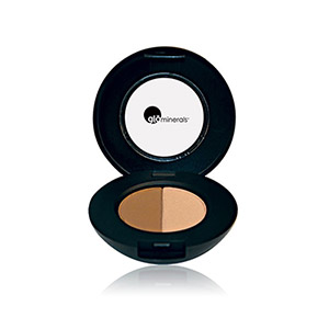 glo minerals brow powder duos - taupe