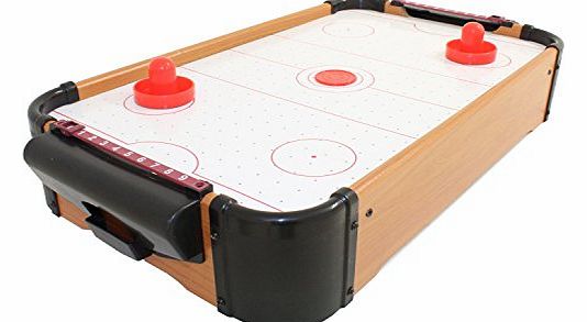 Electric Home Table Top Air Hockey Family Game Pucks Paddles