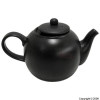 6 Cup Matt Black Teapot