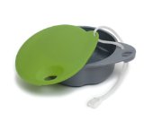 glosticks Apple Green Spill Free Cup for camping and fishing