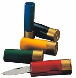 Glosticks Shotgun Cartridge Folding Knife