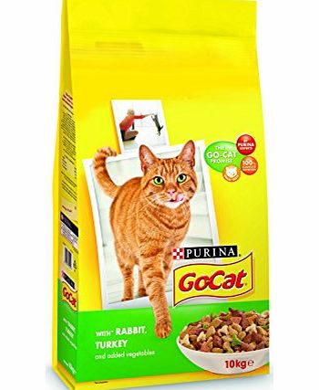 Go-Cat Rabbit, Turkey and Vegetable 10 kg