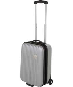 Go Explore Signature 2 Wheel Suitcase - Silver