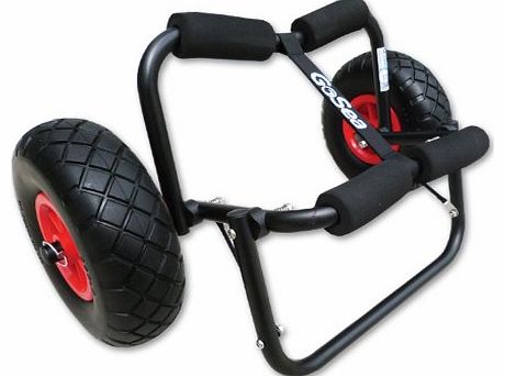 GoSea Deluxe KTC-60 Universal Craddle Kayak Trolley- Black
