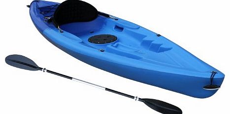 Go Sea GoSea Mako Single Sit-On Fishing Kayak Standard Bundle in Blue/Light Blue