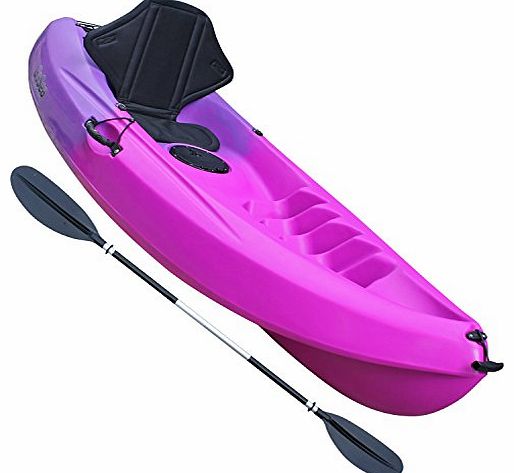 Go Sea GoSea Pioneer Single Sit-On Kayak Pink/Mauve Deluxe Bundle