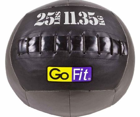 GoFit 25lb Cross Fit Style Wall Ball
