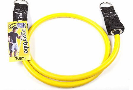 GoFit Extreme Resistance Tube - 70lbs (Yellow)