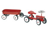 Goki Ride-on-tractor with trailer