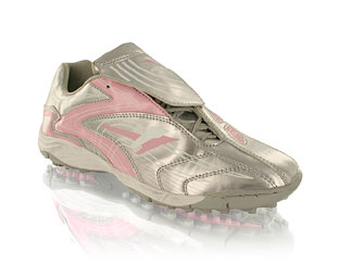 Leather Look Trainer With Side Lace Detail