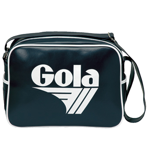 Gola Navy and White Classic Redford Shoulder Bag from