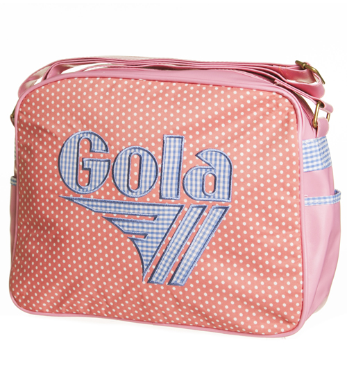 Pink Polka Dot Picnic Redford Shoulder Bag from