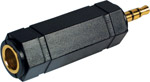 1/4" Stereo Socket to 3.5mm Stereo