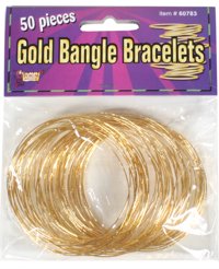 Gold Bangle Bracelets - Bag of 50