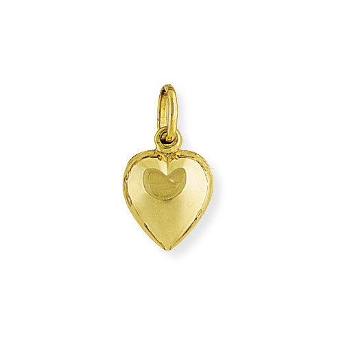 Heart Pendant In 9 Carat Yellow Gold