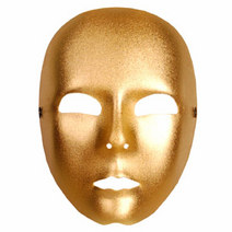 GOLD FULL-FACE LAME