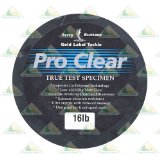 Gold Label Tackle Pro Clear 500 metre spools