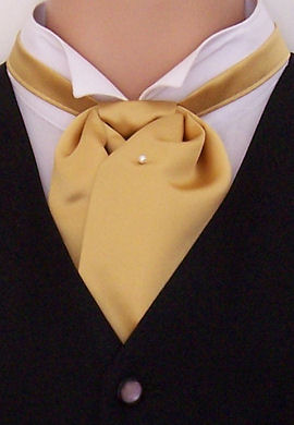 gold Wedding Cravat