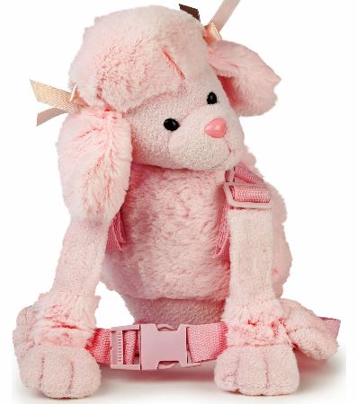 Goldbug Pink Poodle Harness Buddy