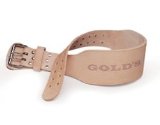 Golds Gym 4` Leather Belt (X-Large 51` (129cm))