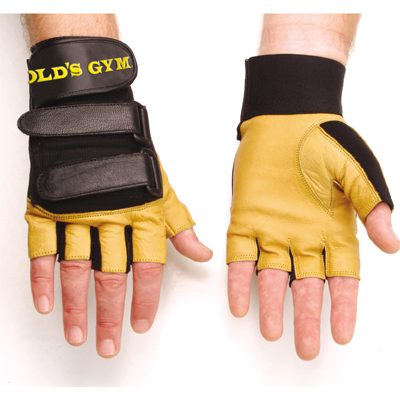 Golds Gym adjustable Gel Grip Glove Medium