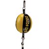 GOLD`S GYM Floor to Ceiling Ball Leather Black