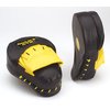 GOLD`S GYM Leather Curved Focus Pads Black