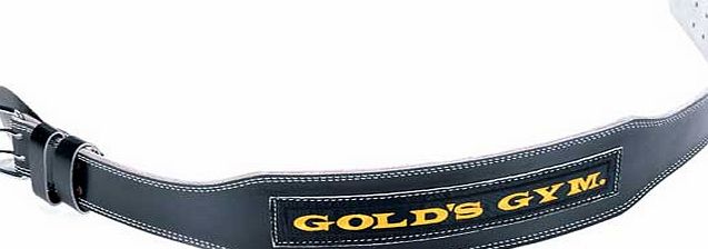 Gold`s Gym Leather Weightlifting Belt - Large