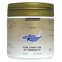 Goldshield Cod Liver Oil 1000mg 365 capsules