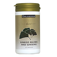 Goldshield Ginkgo Biloba with Ginseng 90 capsules